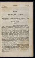 Report from the Secretary of War...in relation to the establishment of a line of military posts from the Missouri to the Oregon or Columbia river