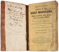 Scenes in the Rocky Mountains, and in Oregon, California, New Mexico, Texas, and the Grand Prairies; or, Notes by the Way, During an Excursion of Three Years, with a Description of the Countries Passed Through, including their Geography, Geology, Resource