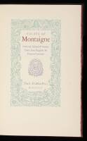 Essays of Montaigne