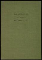 The Mirrour of the World, Translated and Printed by William Caxton in MCCCCLXXXI now Printed by Hand by the Allen Press