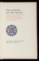 The Sermon on the Mount, Being the Fifth, Sixth & Seventh Chapters of the Gospel According to St. Matthew...