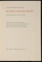 Thirty-Three Sonnets of Guido Cavalcanti