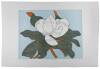 Lot of 15 Linoleum-Block Prints of State Flowers, each signed, titled and numbered in pencil