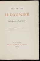 The Artist H. Daumier: Interpreter of History