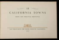13 California Towns from the Original Drawings