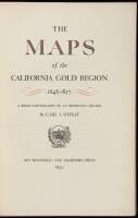 The Maps of the California Gold Region, 1848-1857: A Biblio-Cartography of an Important Decade