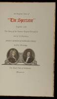 An Original Issue of "The Spectator" together with the Story of the Famous English Periodical and of its Founders, Joseph Addison & Richard Steele