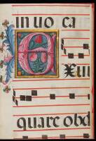 A Monograph on the Italian Choir Book...with an original illuminated initial from an Italian Gradual of the Sixteenth Century