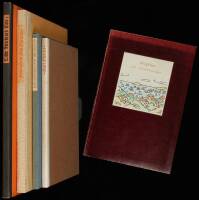 Lot of 5 volumes on San Francisco printed by the Grabhorn Press