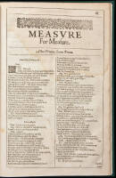 Measure for Measure