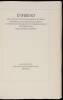 [Divine Comedy, i.e.] The Comedy of Dante Alighieri of Florence Commonly Called the Divine Comedy. A Line-for-Line Translation in the Rime-Form of the Original by Melville Best Anderson