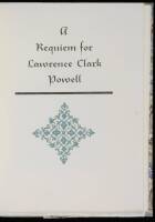 A Requiem for Lawrence Clark Powell