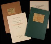 Lot of 4 volumes on Sir Francis Drake&rsquo;s Plate of Brass