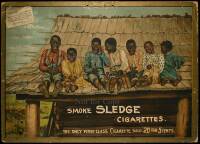 Smoke Sledge Cigarettes. The Only First Class Cigarette Sold 20 for 5 cents