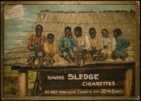 Smoke Sledge Cigarettes. The Only First Class Cigarette Sold 20 for 5 cents