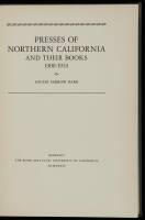 Presses of Northern California and Their Books, 1900-1933