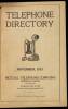 Honolulu and Island of Oahu Telephone Directory November 1921 - 2