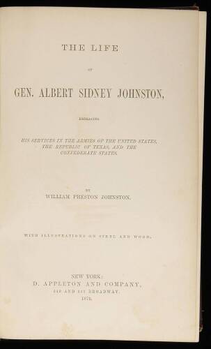 The Life of General Albert Sidney Johnston