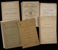 Lot of 10 booklets printed in San Francisco, most relating to the city and/or California