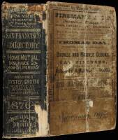 The San Francisco Directory for the Year commencing April, 1876, Embracing a General Directory of Residents and a Business Directory....