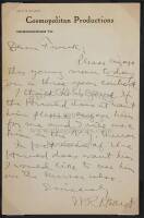Autograph Letter Signed