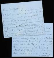 Autograph Letter to Samuel E. Moffett regarding War in Philippines