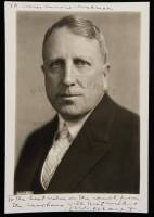 Inscribed photograph of William Randolph Hearst