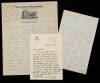 Three autograph letters, signed, from Pepi Lederer to Charles Lederer