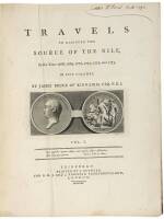 Travels to Discover the Source of the Nile in the Years 1768, 1769, 1770, 1771, 1772, & 1773