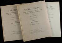 Carcamesh: Report on the Excavations at Djerabis on Behalf of the British Museum