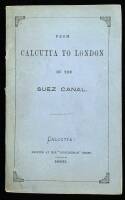 From Calcutta to London by the Suez Canal