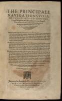 The principall nauigations, voiages and discoueries of the English nation, made by sea or ouer land, to the most remote and farthest distant quarters of the earth at any time within the compasse of these 1500. yeeres: deuided into three seuerall parts, ac