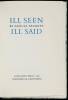 Ill Seen: Ill Said - 3