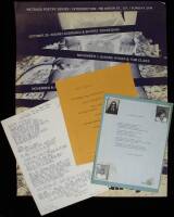 Lot of approximately 25 poetry broadsides and announcements of readings, etc.