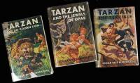 Lot of 3 Tarzan Stories - Grosset & Dunlap Reprints