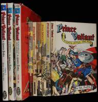 Nine volumes of Prince Valiant stories