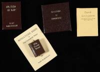 Lot of 4 Miniature Books published by the Gleniffer Press