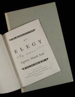 An Elegy Written in a Country Church-Yard