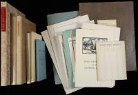 Lot of 6 books and miscellaneous ephemera on John Henry Nash