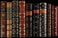 Lot of 10 finely bound volumes