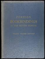 Foreign Bookbindings in the British Museum