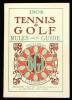 1904 Tennis & Golf Rules and Guide...and...Retail Catalogue