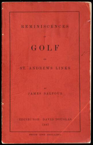 Reminiscences of Golf on St. Andrews Links