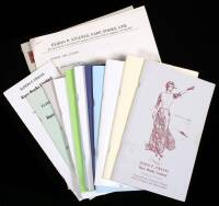 Collection of 16 Eldon Steeves golf catalogues