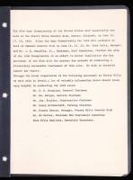 Report to the Board of Governors on 60th Open Championship of the USGA, Cherry Hills Country Club...