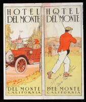 Hotel Del Monte...California "The Golfers' Paradise" - brochure