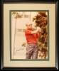 Signed golf photo - framed