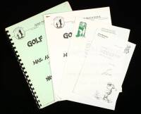 Collection of 4 Nevin Gibson golf auction items