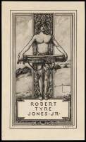 Bobby Jones' pictorial bookplate