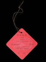 1929 USGA Amateur Golf Championship ticket